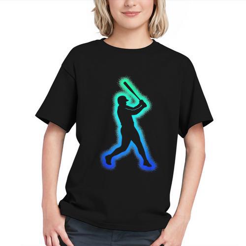 Baseball Player Graphic Graphic Youth - Sportilla