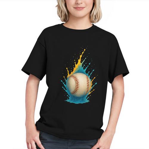 Baseball Splash Team Player For Kids Men Women Graphic Youth - Sportilla