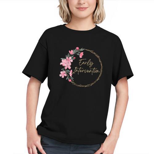 Blooming Minds! Retro Early Intervention Back to School Youth T-Shirt - Savourry