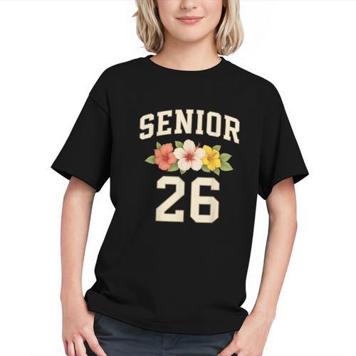 Blossoming Into Senior Year: Class of 2026 Youth T-Shirt - Savourry