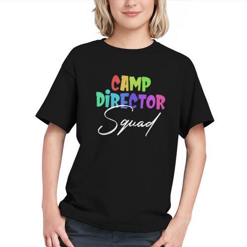Camp Director Leader: Fun Back to School Youth T-shirt - Savourry