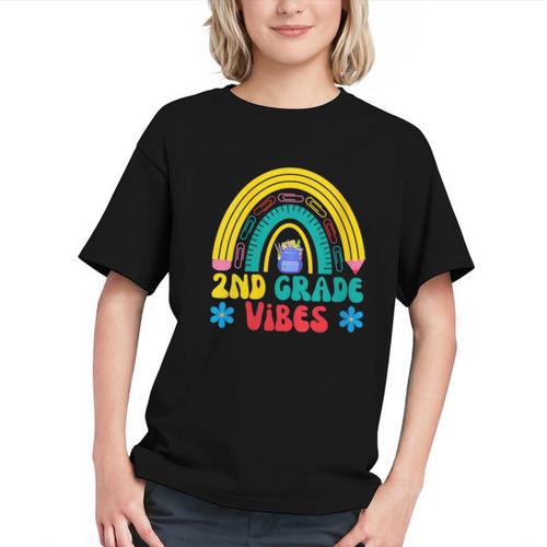 Chasing Rainbows into 2nd Grade Back to School Youth T-Shirt - Savourry