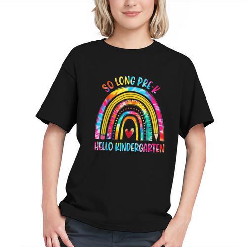 Chasing Rainbows into Kindergarten! Back to School Youth T-shirt - Savourry