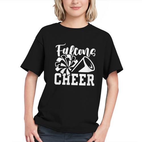 Cheer Falcons Spirit! Back to School Youth T-Shirt - Savourry