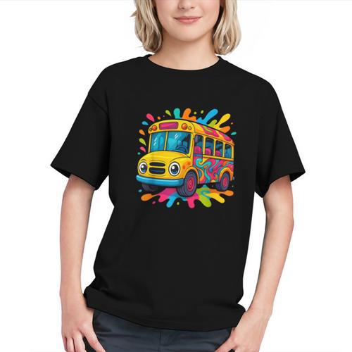 Colorful School Bus Driver Back To School Men Women Kids Graphic Youth - Savourry