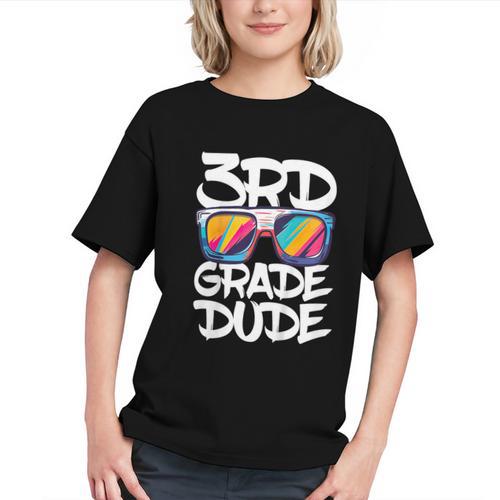 Cool 3rd Grade Dude Back to School Youth T-Shirt - Savourry