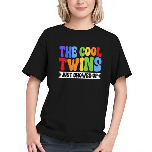 Double the Coolness Back to School Twin Youth T-shirt - Savourry