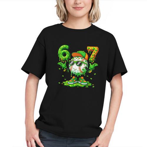 Drip Baseball Irish Shamrock St Patricks Men Boy Kid Graphic Youth - Sportilla