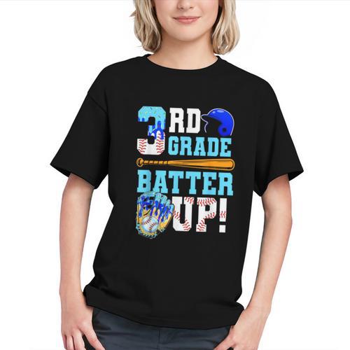 Dripping into 3rd Grade Baseball Back to School Youth T-Shirt - Savourry