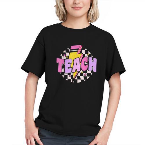 Electric Vibes Pencil Back to School Youth T-shirt - Savourry