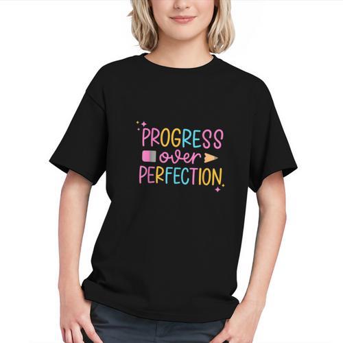 Embrace the Journey! Progress Over School Youth T-shirt - Savourry