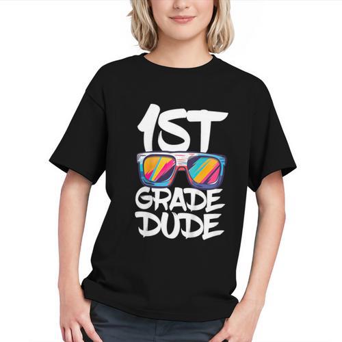 First Grade Dude: Cool Back to School Youth T-shirt - Savourry