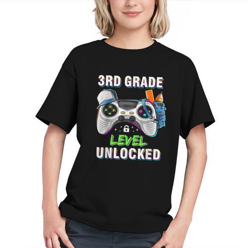 Game On for 3rd Grade! Back to School Gamer Youth T-shirt - Savourry