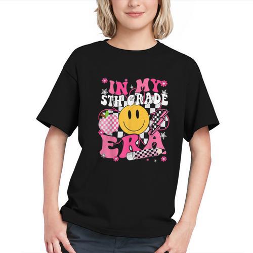 Groovy 5th Grade Era Back to School Youth T-Shirt - Savourry