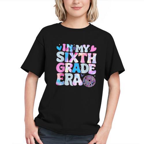 Groovy 6th Grade Era! Tie Dye Back to School Youth T-shirt - Savourry