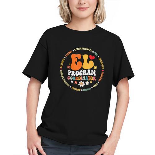 Groovy EL Program Coordinator Back to School Youth T-Shirt - Savourry