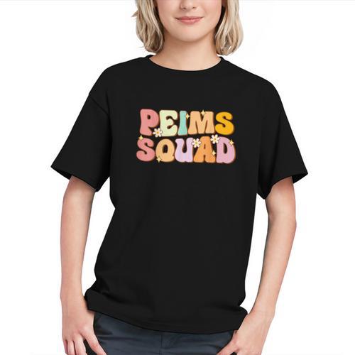 Groovy PEIMS Squad Vibes Back to School Youth T-shirt - Savourry