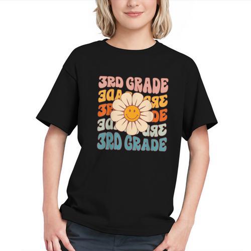 Groovy Third Grade Vibes Back to School Youth T-shirt - Savourry