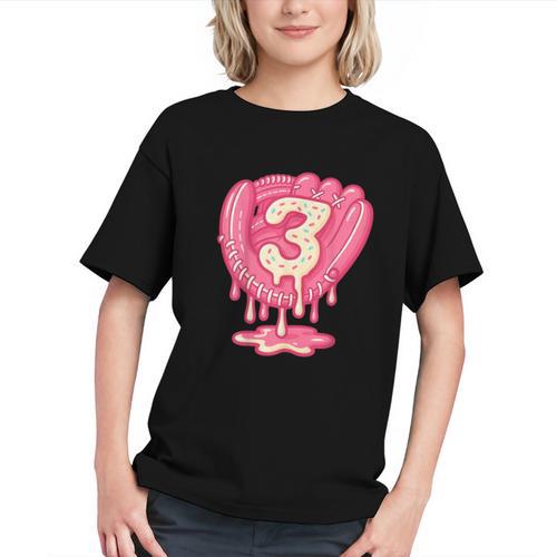 Ice Cream Baseball Glove 3rd Birthday Edition Graphic Youth - Sportilla