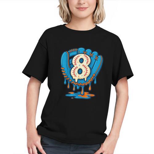 Ice Cream Baseball Glove 8th Birthday Edition Graphic Youth - Sportilla