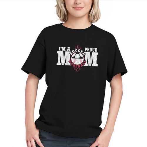 I'm a Proud Soccer Baseball Mom Graphic Youth - Sportilla