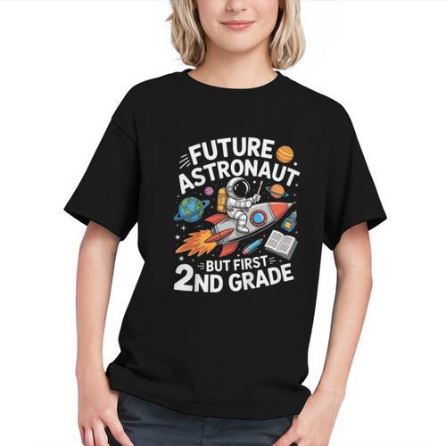 Kids Future Astronaut 2nd Grade Student Back To School Boys Kids Graphic Youth - Savourry