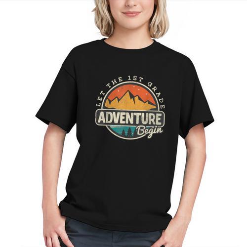 Let the 1st Grade Adventure Begin Back to School Youth T-Shirt - Savourry