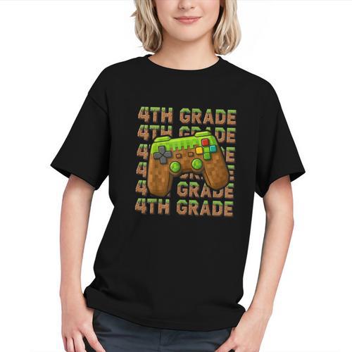 Level Up for 4th Grade! Back to School Youth T-shirt - Savourry