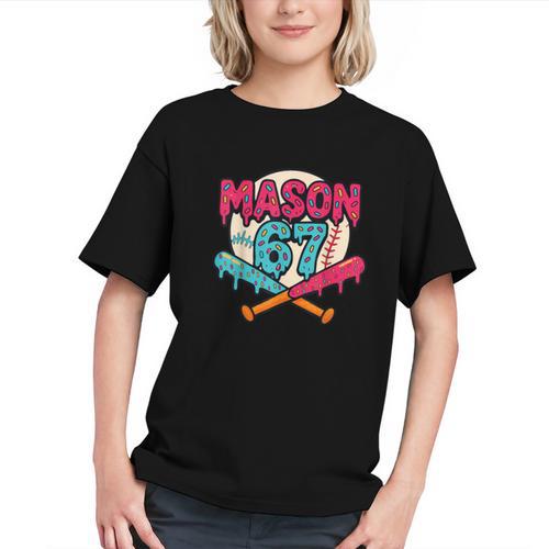 Mason 67 Ice Cream Drip Baseball Meme Graphics Graphic Youth - Sportilla