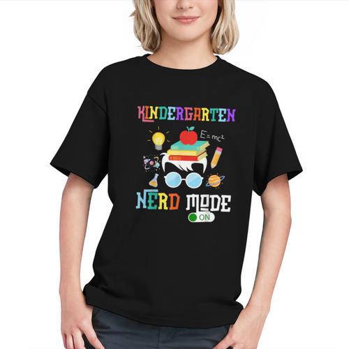 Nerd Mode Activated! Back to School Kindergarten Youth T-Shirt - Savourry