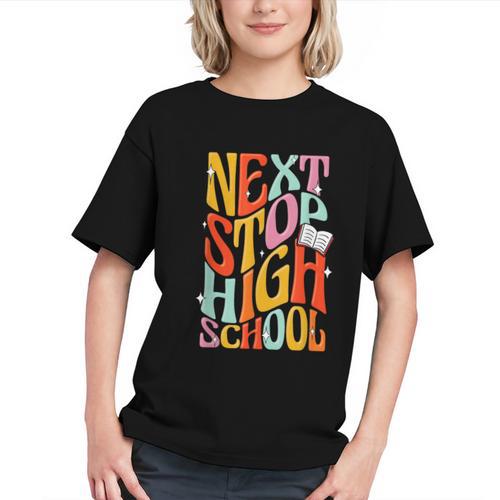 Next Stop High School! Back to School Graduation Youth T-shirt - Savourry