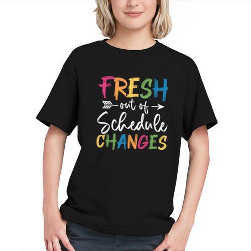 No More Schedule Changes! Back to School Counselor Youth T-Shirt - Savourry