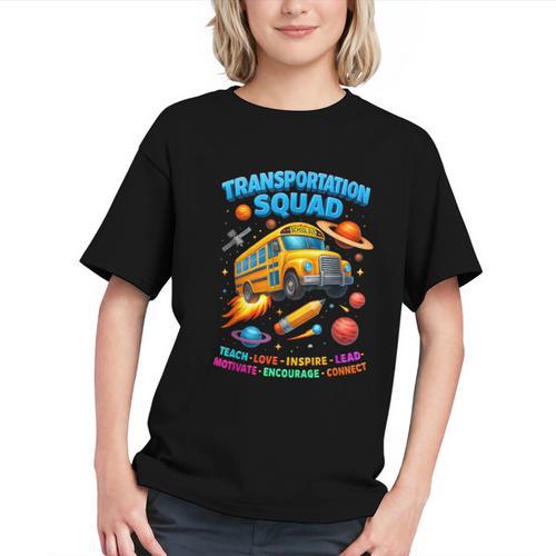 Retro Bus Driver Crew Back to School Youth T-shirt - Savourry