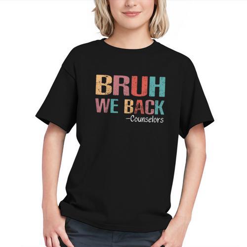 Retro Counselor Vibes Back to School Youth T-shirt - Savourry
