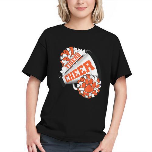 Roar with Spirit! Tigers Cheer Back to School Youth T-Shirt - Savourry