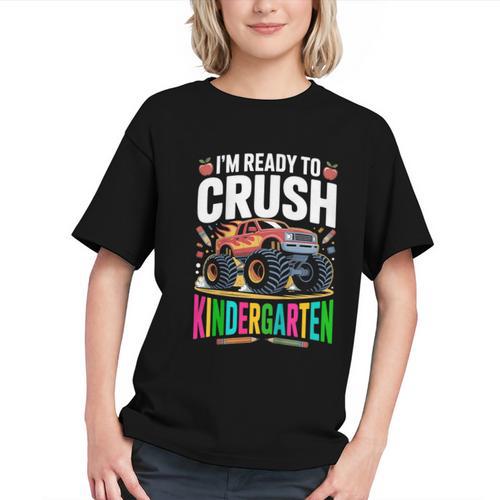 Roaring into Kindergarten! Back to School Boys Youth T-Shirt - Savourry