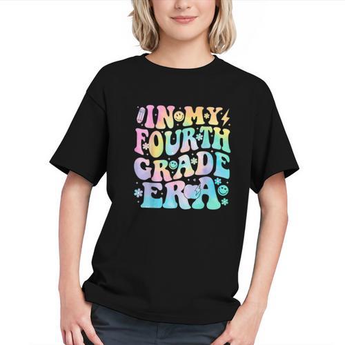 Rock Your 4th Grade Era! Tie Dye Back to School Youth T-Shirt - Savourry