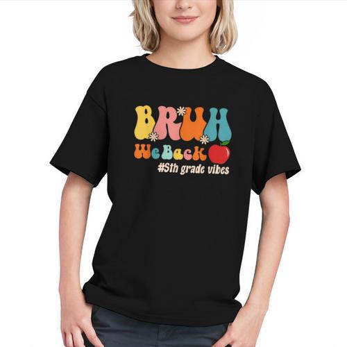 Rocking 5th Grade Vibes! Back to School Youth T-shirt - Savourry