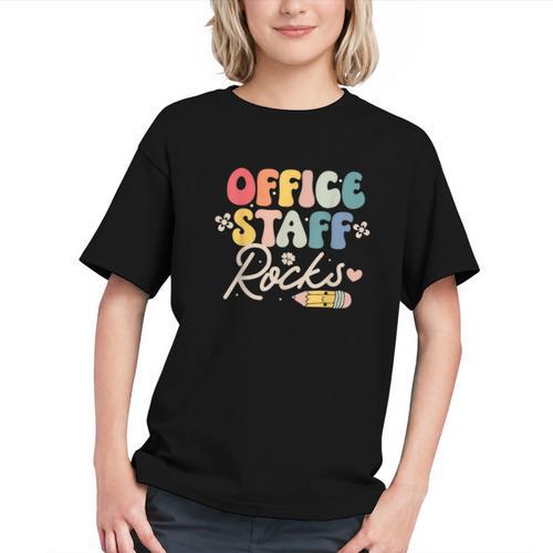 Rocking the Office! Back to School Staff Youth T-shirt - Savourry