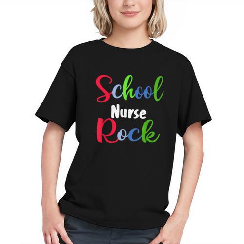 School Nurses Rock! Back to School Youth T-shirt - Savourry