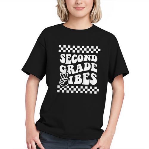 Second Grade Vibes: Fun Back to School Youth T-Shirt - Savourry