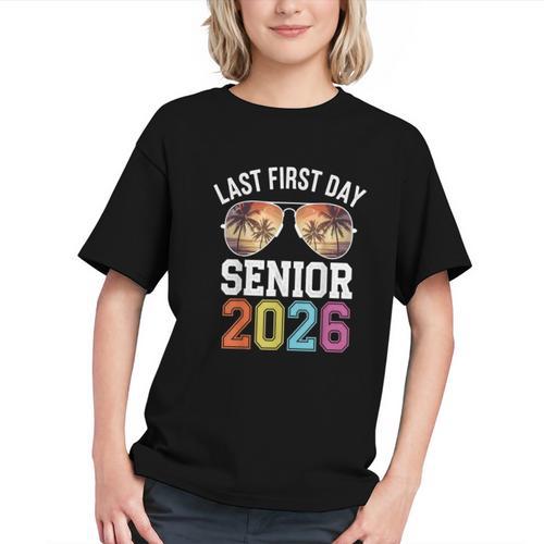 Senior 2026 Last First Day Back to School Youth T-Shirt - Savourry