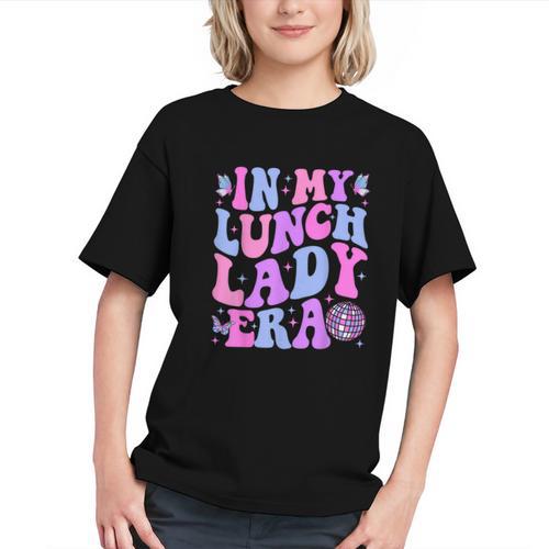 Serving Cafeteria Smiles! Groovy Back to School Youth T-shirt - Savourry