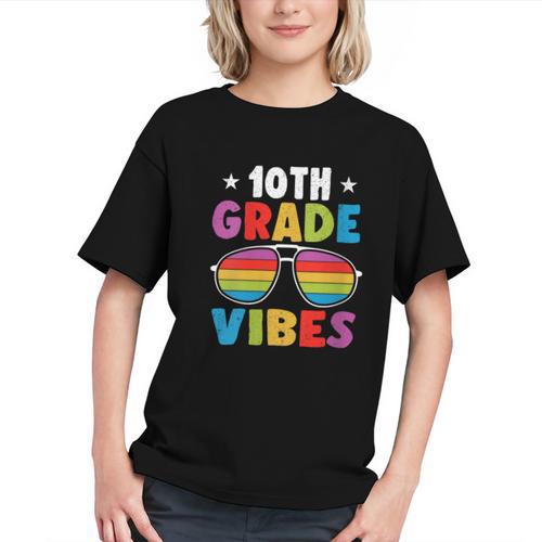 Shine Bright in 10th Grade! Back to School Youth T-shirt - Savourry