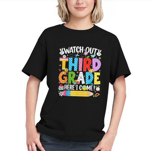 Stepping Into 3rd Grade! Back to School Youth T-shirt - Savourry