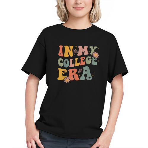Stepping Into My College Era Back to School Youth T-shirt - Savourry