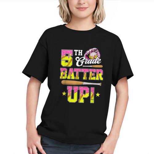 Sweet 5th Grade Softball Drip Back to School Youth T-Shirt - Savourry