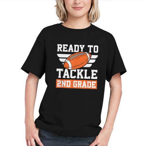 Tackle 2nd Grade! Football Back to School Youth T-shirt - Savourry