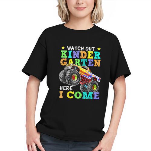 Trucking into Kindergarten! Back to School Youth T-shirt - Savourry