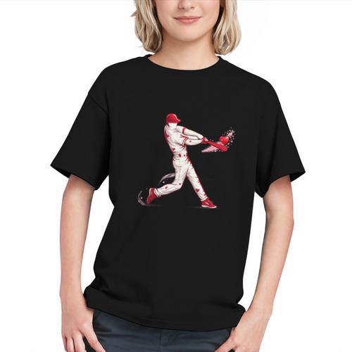Valentines Day Baseball Batter Silhouette Heart For Men Boys Graphic Youth - Sportilla